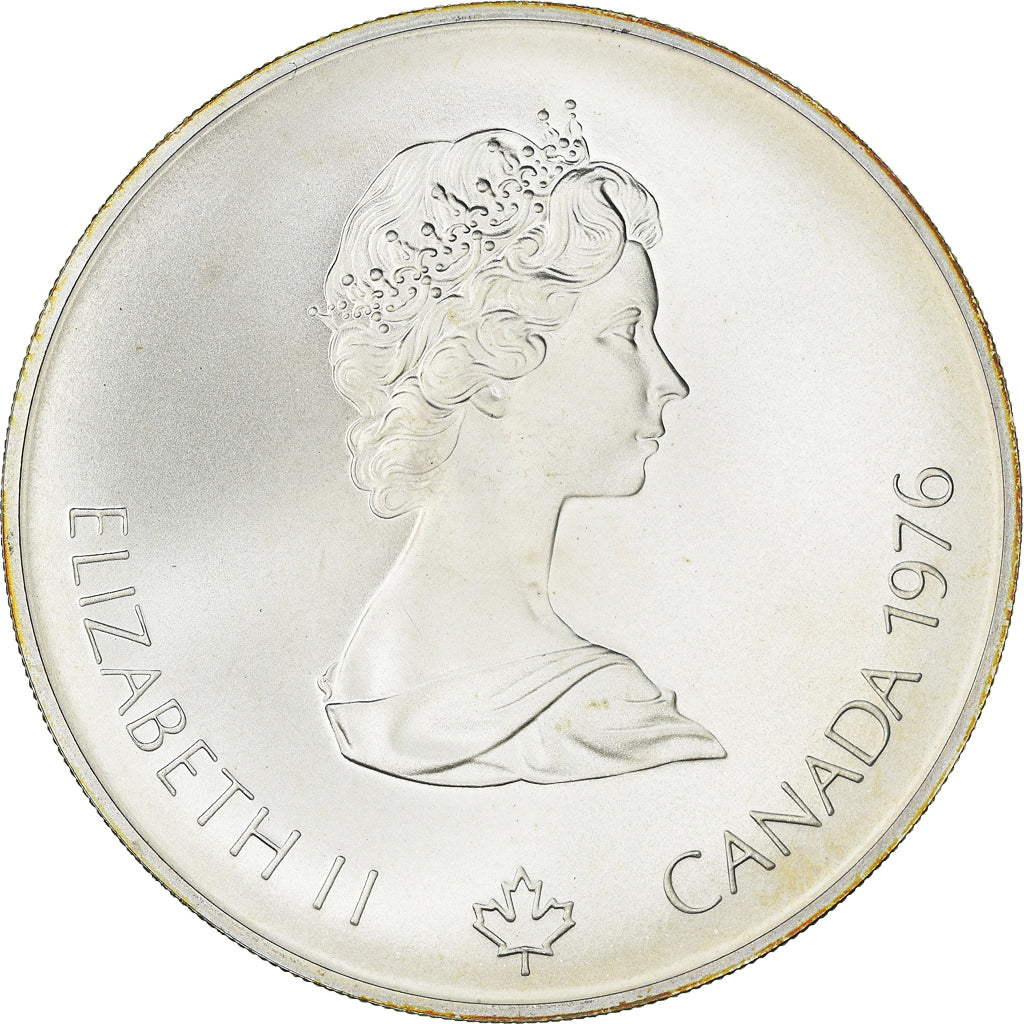 Coin, Canada, Montréal XXI Olympiade, 5 Dollars, 1976, Ottawa, MS(65-70)