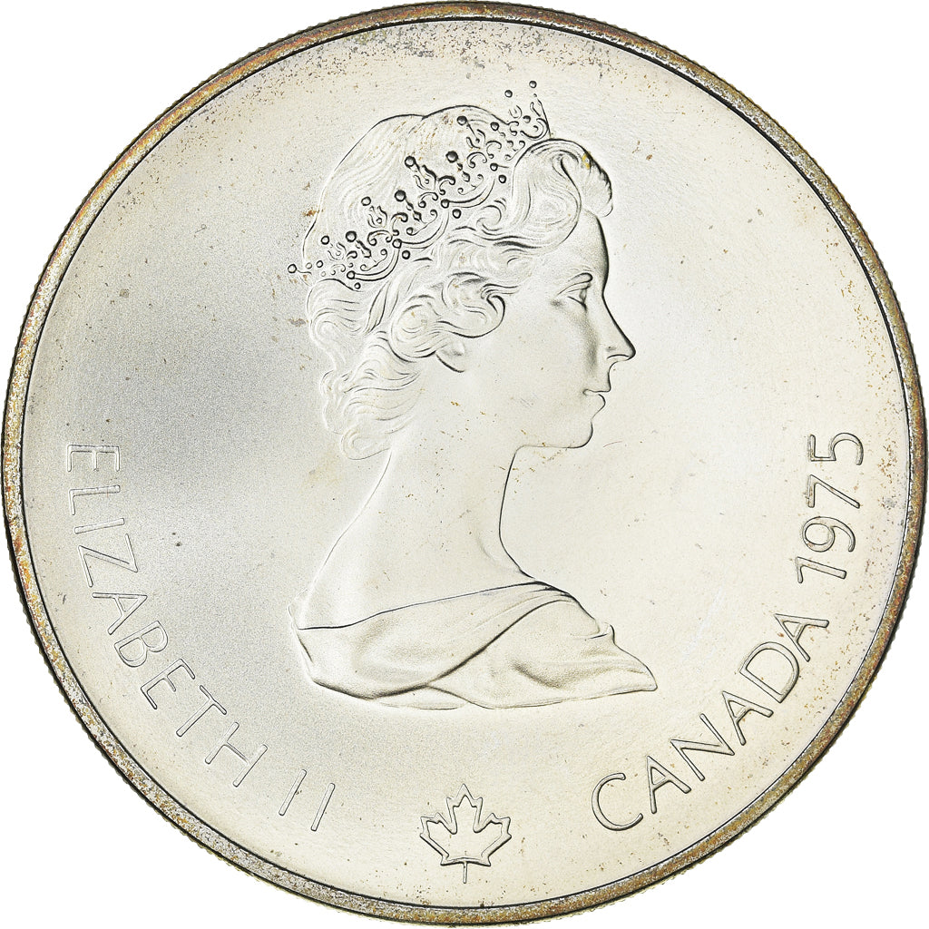 Coin, Canada, Montréal XXI Olympiade, 5 Dollars, 1975, Ottawa, MS(65-70)
