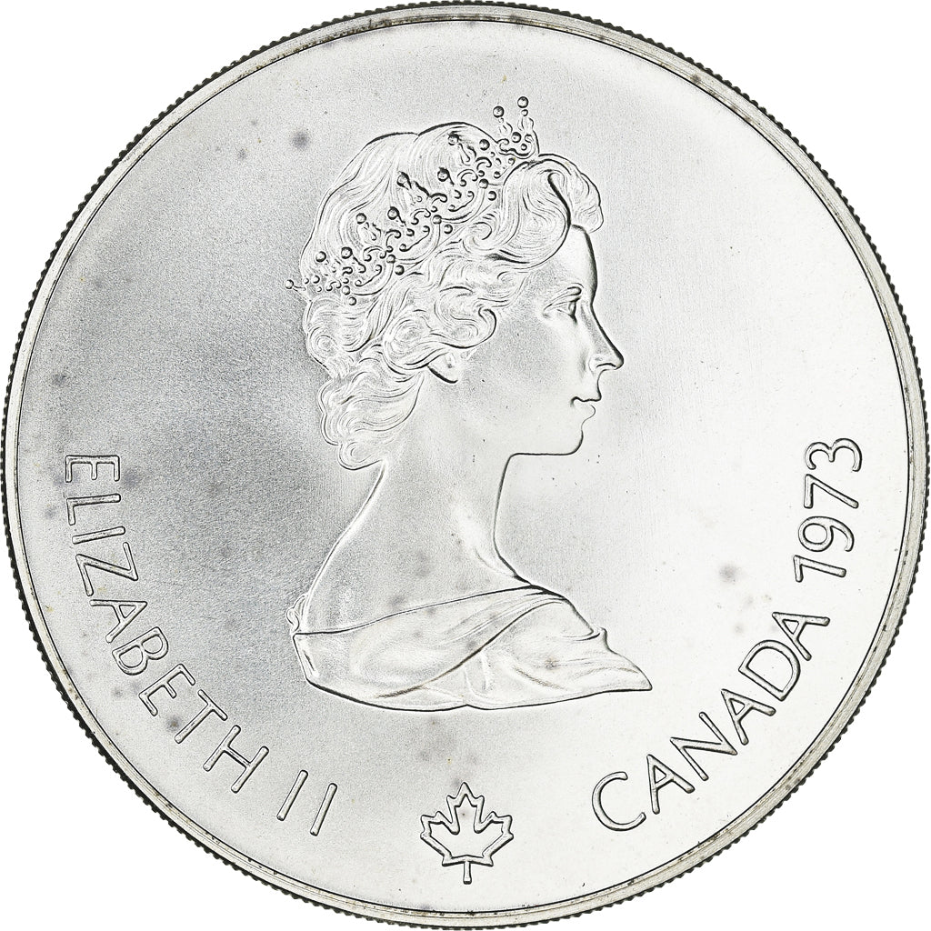 Coin, Canada, Montréal XXI Olympiade, 5 Dollars, 1973, Ottawa, MS(65-70)