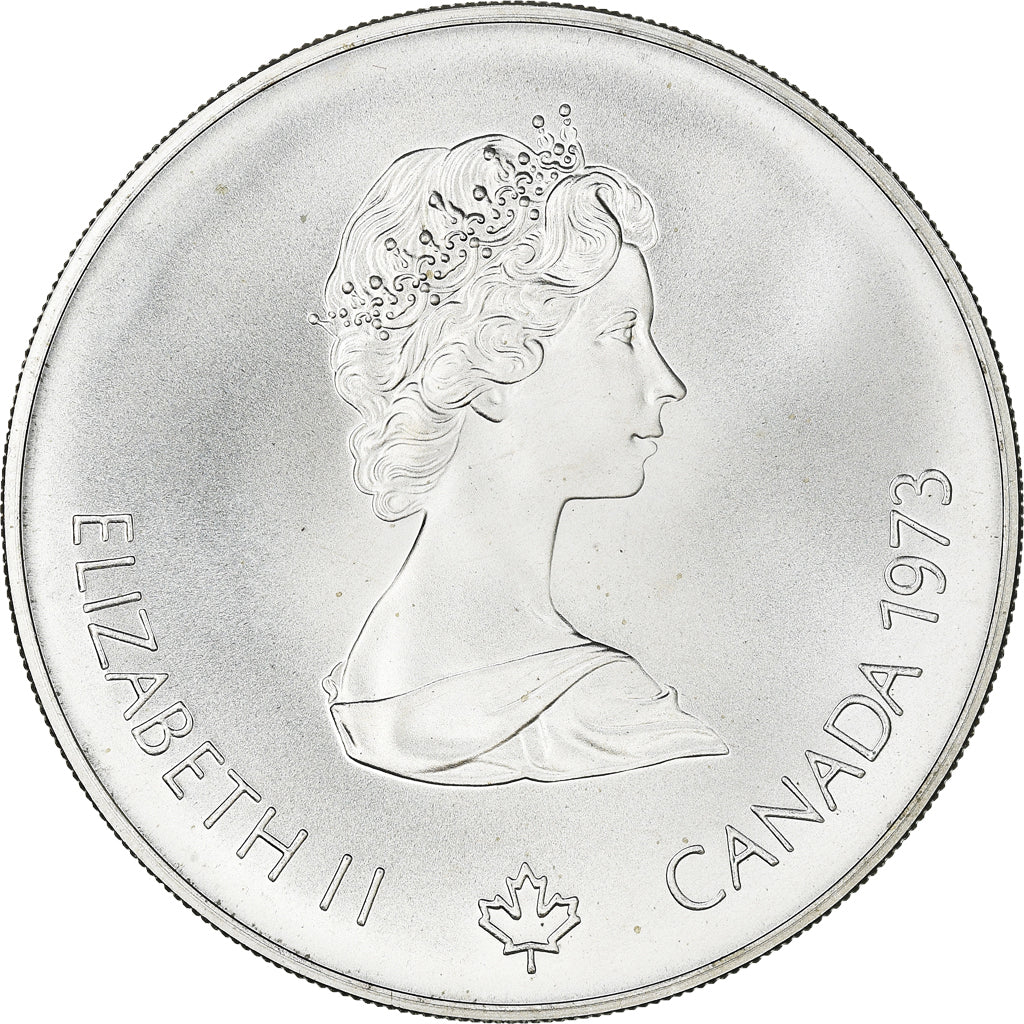 Coin, Canada, Montréal XXI Olympiade, 5 Dollars, 1973, Ottawa, MS(65-70)