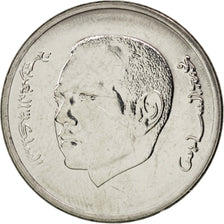 MOROCCO, Dirham, 2011, KM #139, MS(63), Nickel Plated Steel, 24, 5.96