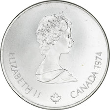 Coin, Canada, Montréal XXI Olympiade, 5 Dollars, 1974, Ottawa, MS(65-70)