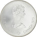 Münze, Kanada, Montréal XXI Olympiade, 10 Dollars, 1975, Ottawa, STGL, Silber
