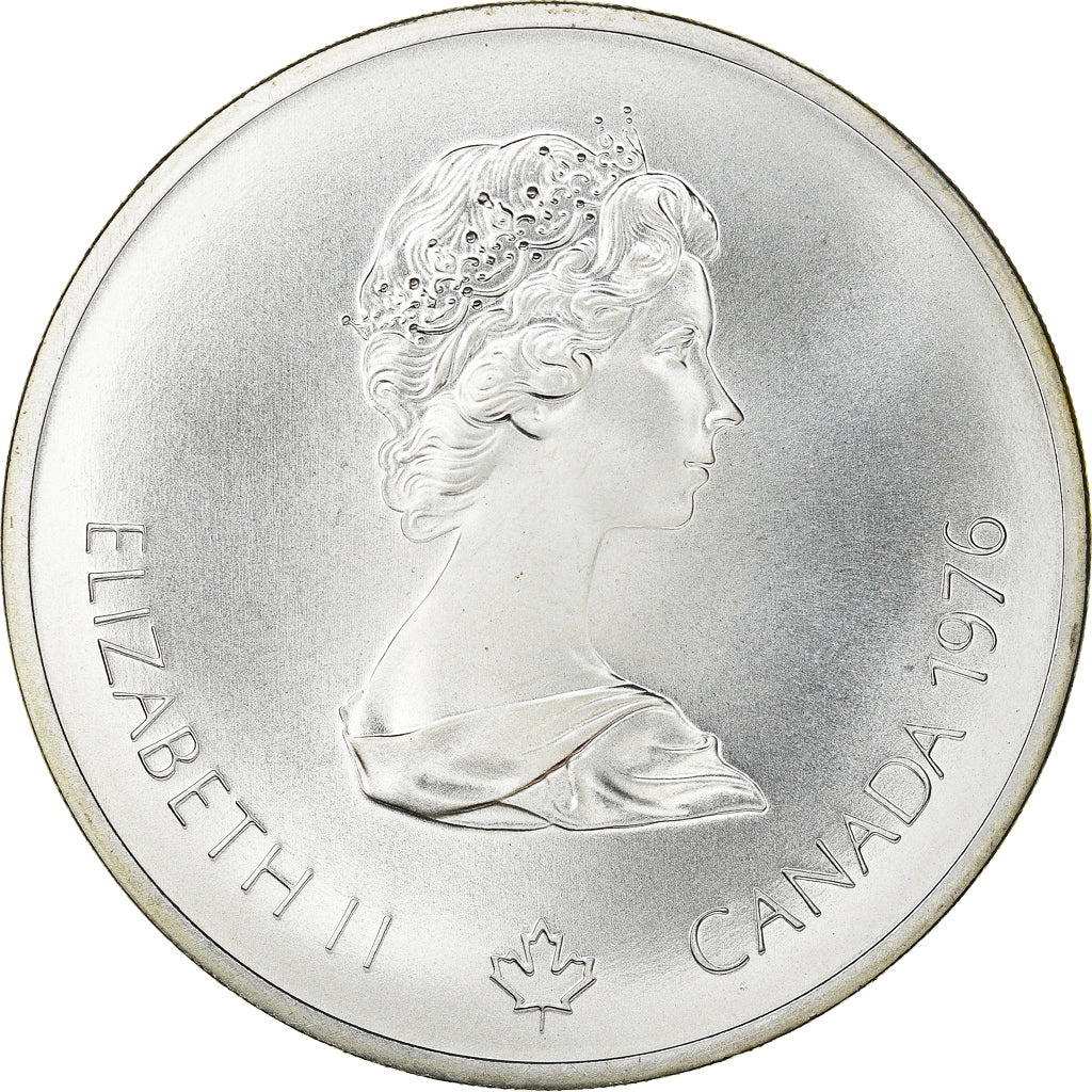 Coin, Canada, Montréal XXI Olympiade, 10 Dollars, 1976, Ottawa, MS(65-70)