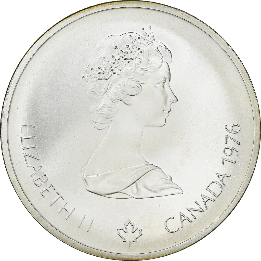 Coin, Canada, Montréal XXI Olympiade, 10 Dollars, 1976, Ottawa, MS(65-70)