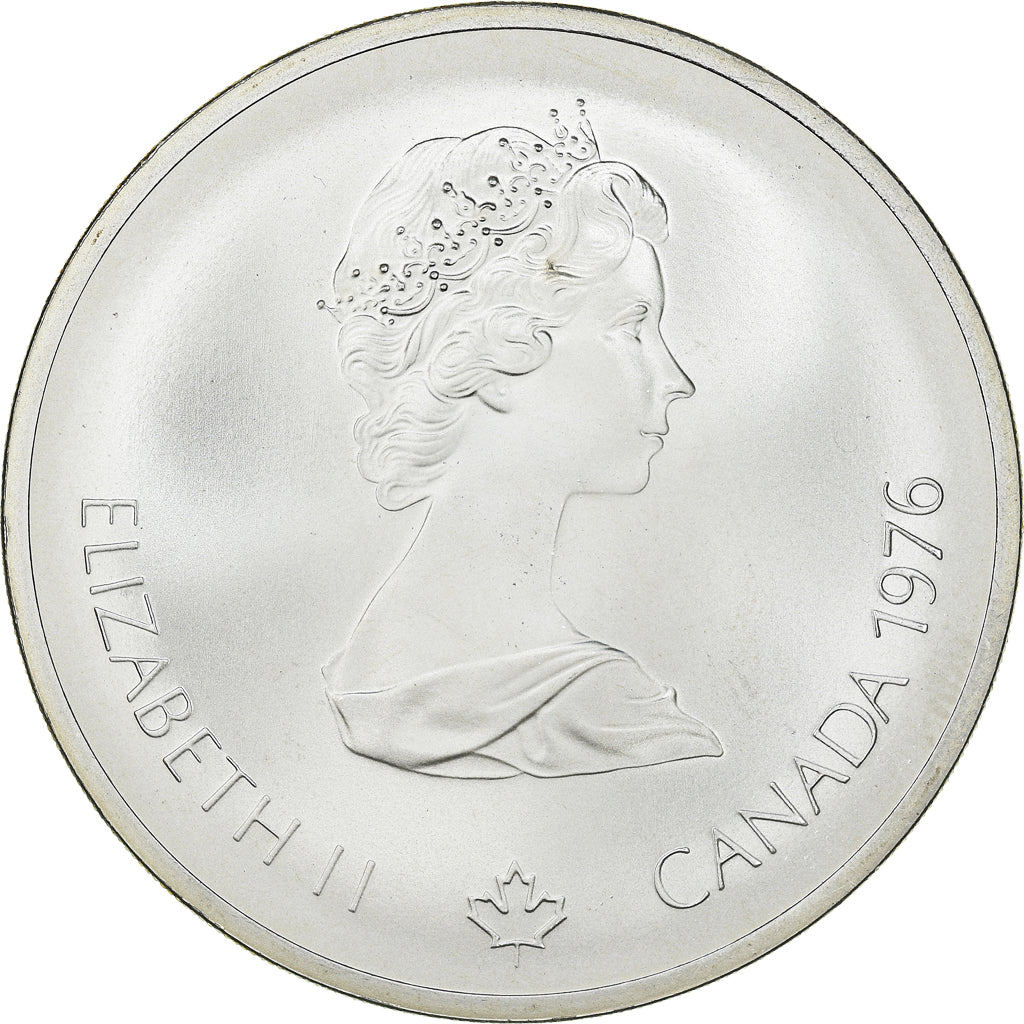 Coin, Canada, Montréal XXI Olympiade, 10 Dollars, 1976, Ottawa, MS(65-70)