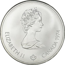 Coin, Canada, Montréal XXI Olympiade, 10 Dollars, 1974, Ottawa, MS(65-70)
