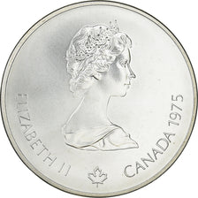 Coin, Canada, Montréal XXI Olympiade, 10 Dollars, 1975, Ottawa, MS(65-70)