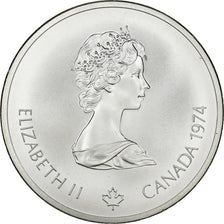 Monnaie, Canada, Montréal XXI Olympiade, 10 Dollars, 1974, Ottawa, FDC, Argent