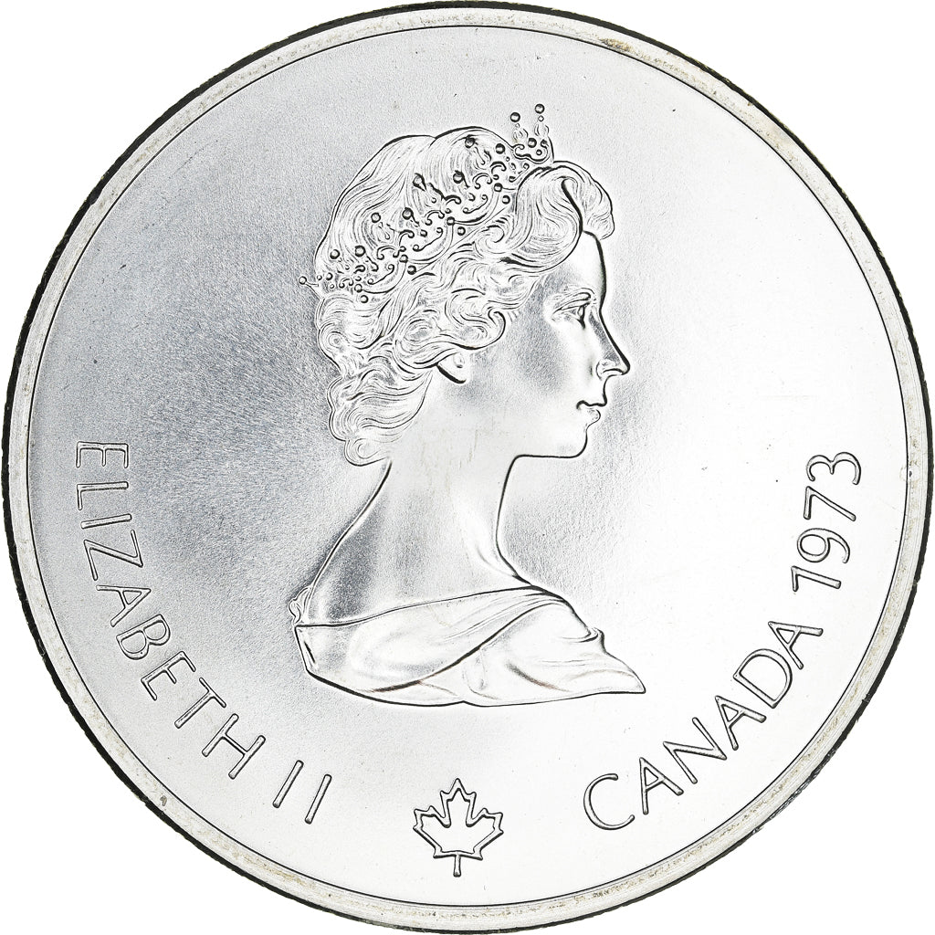 Coin, Canada, Montréal XXI Olympiade, 10 Dollars, 1973, Ottawa, MS(65-70)