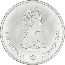 Coin, Canada, Montréal XXI Olympiade, 10 Dollars, 1974, Ottawa, MS(65-70)