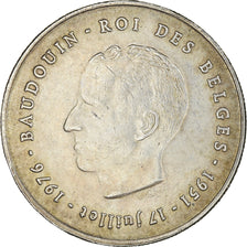 Coin, Belgium, Baudouin I, 250 Francs, 250 Frank, 1976, AU(50-53), Silver