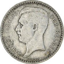 Coin, Belgium, Albert I, 20 Francs, 20 Frank, 1934, EF(40-45), Silver, KM:104.1