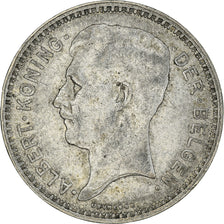 Moneta, Belgio, Albert I, 20 Francs, 20 Frank, 1934, BB, Argento, KM:104.1