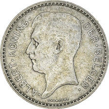 Coin, Belgium, 20 Francs, 20 Frank, 1934, EF(40-45), Silver, KM:104.1