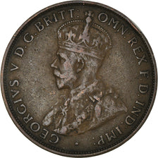 Coin, Australia, George V, Penny, 1932, EF(40-45), Bronze, KM:23