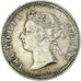 Coin, Hong Kong, Victoria, 5 Cents, 1890, Heaton, AU(50-53), Silver, KM:5