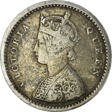 Coin, INDIA-BRITISH, Victoria, 2 Annas, 1862, Calcutta, VF(30-35), Silver