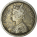 Coin, INDIA-BRITISH, Victoria, 2 Annas, 1862, Calcutta, VF(30-35), Silver