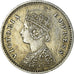 Coin, INDIA-BRITISH, Victoria, 2 Annas, 1889, Bombay, AU(50-53), Silver, KM:488