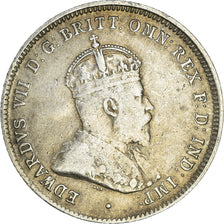 Münze, Australien, Edward VII, Shilling, 1910, London, SS, Silber, KM:20