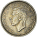 Moneda, Gran Bretaña, George VI, 6 Pence, 1946, MBC+, Plata, KM:852