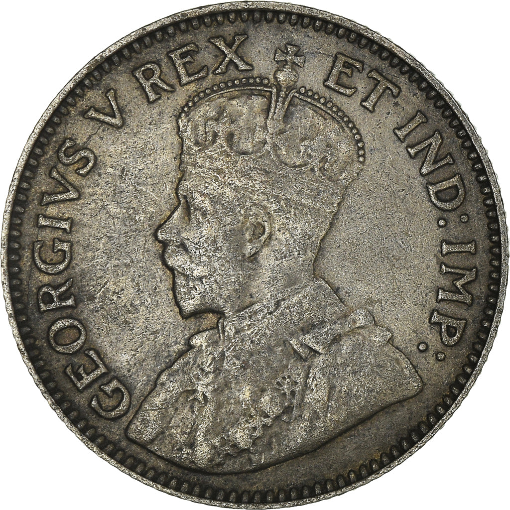 Monnaie, EAST AFRICA, George V, 50 Cents, 1924, TTB, Argent, KM:20