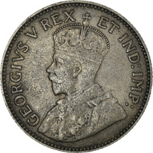 Monnaie, EAST AFRICA, George V, 50 Cents, 1924, TTB, Argent, KM:20