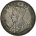 Monnaie, EAST AFRICA, George V, 50 Cents, 1924, TTB, Argent, KM:20
