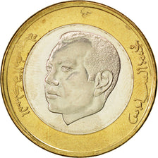 Monnaie, Maroc, Mohammed VI, 10 Dirhams, 2011, SPL, Bi-Metallic, KM:141
