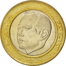 Coin, Morocco, Mohammed VI, 10 Dirhams, 2002, MS(63), Bi-Metallic, KM:110