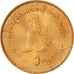 MYANMAR, Kyat, 1999, KM #60, MS(63), Bronze, 19.03, 2.85