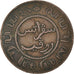 Moneda, INDIAS ORIENTALES HOLANDESAS, William III, Cent, 1856, BC+, Cobre