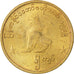 Monnaie, Myanmar, 5 Kyats, 1999, SPL, Laiton, KM:61