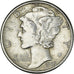 Coin, United States, Mercury Dime, 1945, Philadelphia, AU(50-53), Silver