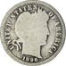 Moneta, USA, Barber Dime, 1896, Philadelphia, F(12-15), Srebro, KM:113
