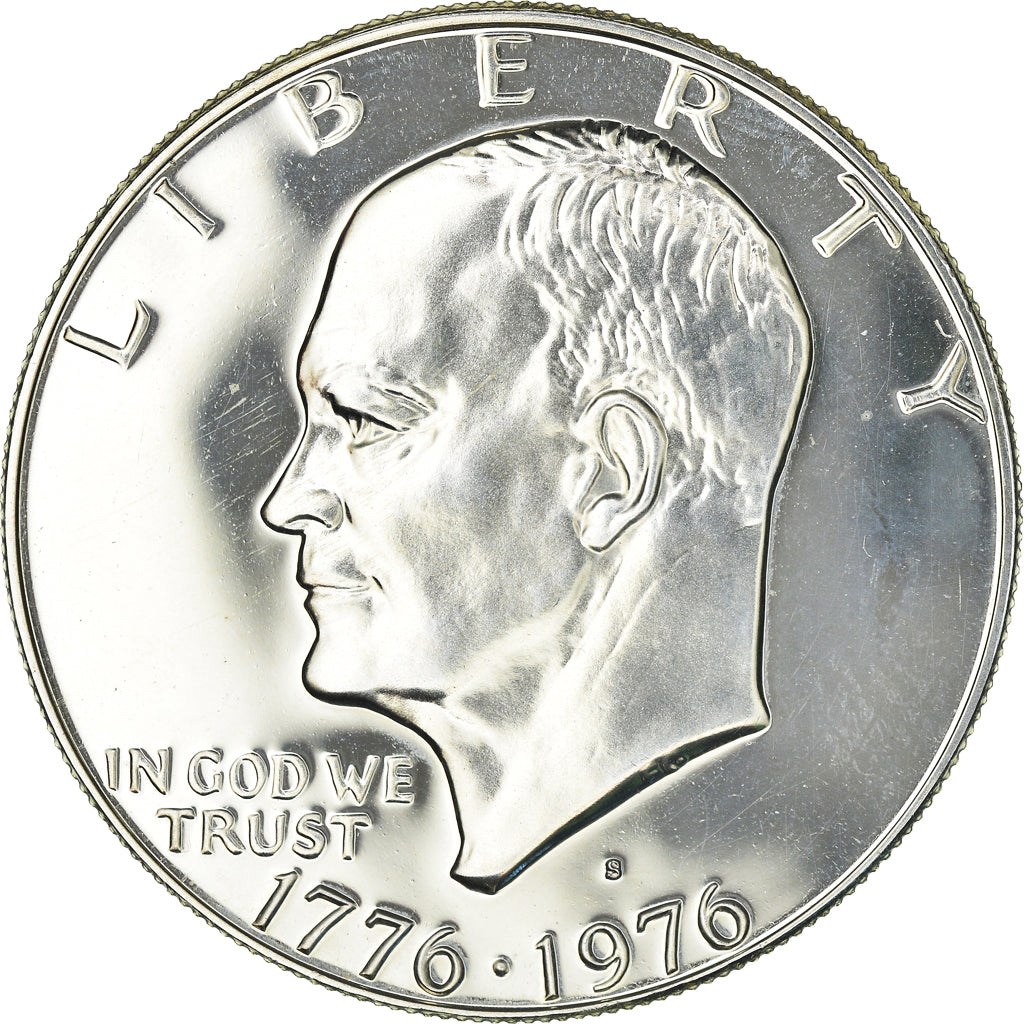 Coin, United States, Eisenhower Dollar, 1976, San Francisco, MS(63)