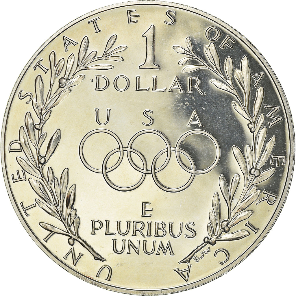 Coin, United States, Dollar, 1988, U.S. Mint, San Francisco, AU(55-58), Silver