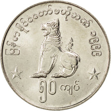 MYANMAR, 50 Kyats, 1999, KM #63, MS(63), Copper-Nickel, 23.85, 4.99