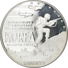 Coin, United States, Dollar, 1991, U.S. Mint, Philadelphia, Proof, MS(63)