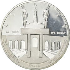 Coin, United States, Dollar, 1984, U.S. Mint, San Francisco, Proof, MS(63)