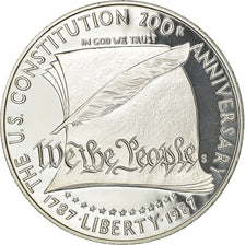 Coin, United States, Dollar, 1987, U.S. Mint, San Francisco, Proof, MS(63)