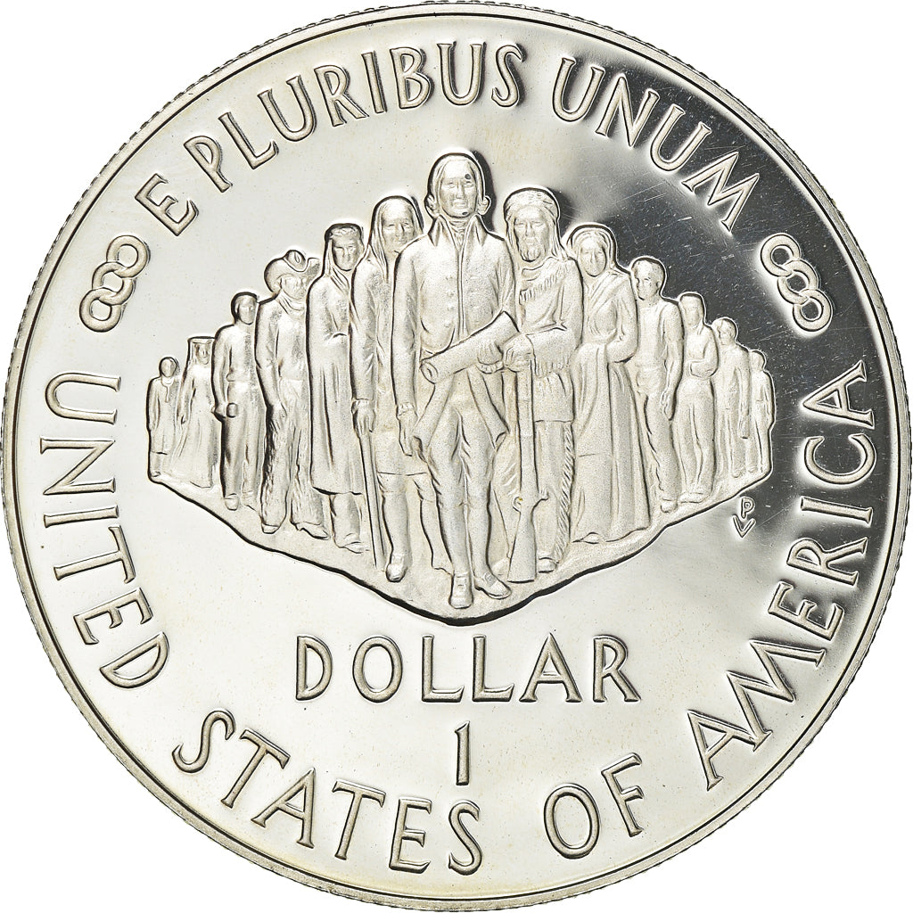 Coin, United States, Dollar, 1987, U.S. Mint, San Francisco, Proof, MS(63)