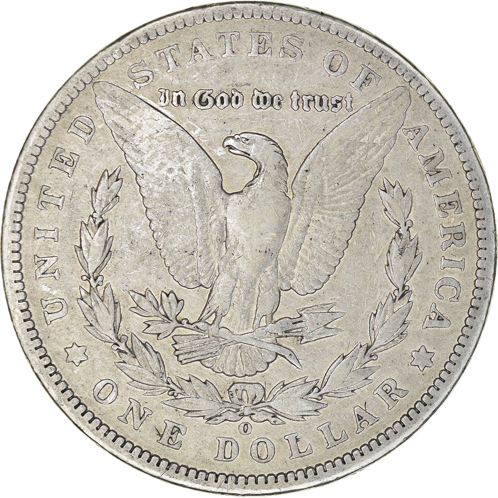Coin, United States, Morgan Dollar, 1896, New Orleans, VF(30-35)