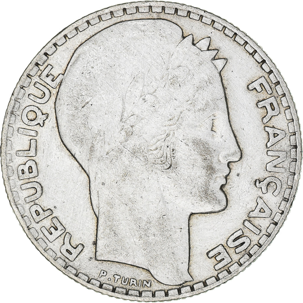 Coin, France, Turin, 10 Francs, 1932, Paris, EF(40-45), Silver, KM:878
