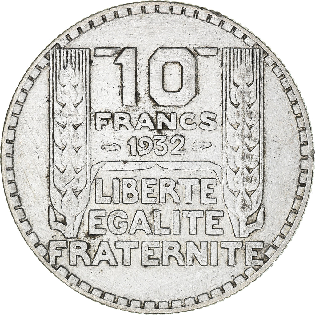 Coin, France, Turin, 10 Francs, 1932, Paris, EF(40-45), Silver, KM:878