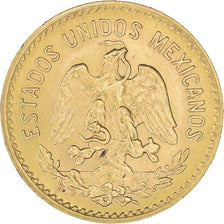 Monnaie, Mexique, 5 Pesos, 1955, Mexico City, SUP+, Or, KM:464