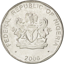 Monnaie, Nigéria, 50 Kobo, 2006, SPL, Nickel Clad Steel, KM:13.3