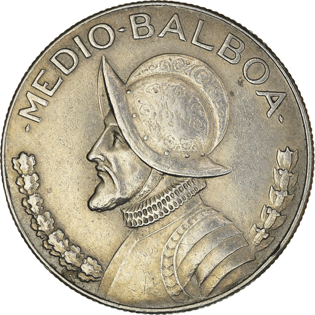 Moneda, Panamá, 1/2 Balboa, 1979, EBC, Cobre - níquel recubierto de cobre