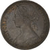 Moneta, Wielka Brytania, Victoria, Penny, 1873, AU(55-58), Brązowy, KM:749.2